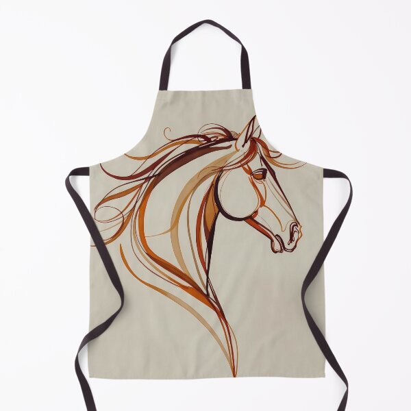 Item preview, Stylized Horse Abstract Artwork (image size 7840x11680) designed and sold by Digital-Davinci.