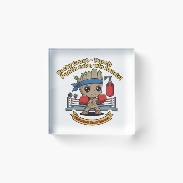 Item preview, Tiny Tree Fighter – Cartoon Sticker designed and sold by Imaginarium of Chaos falcon88 .