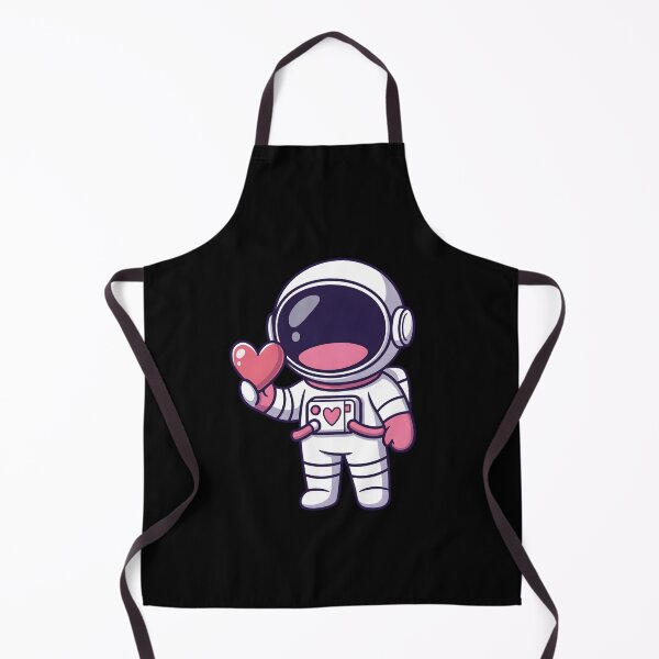 Item preview, Cute Astronaut Holding Heart – Kawaii Space Love designed and sold by stylishdzign.