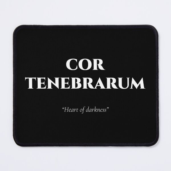 Item preview, Cor Tenebrarum – Heart of Darkness Latin Phrase designed and sold by BrushRushX.