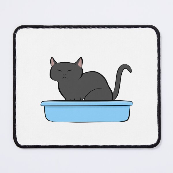Item preview, Kitty Litter - Black Cat designed and sold by Tessa Draws Stoof.
