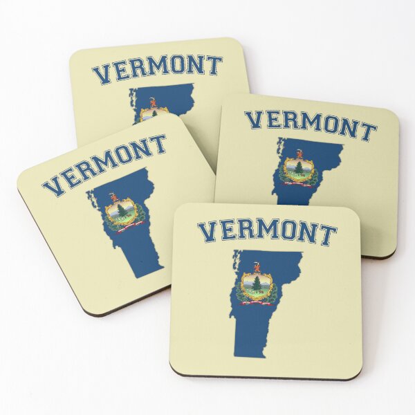 Item preview, Vermont State Map Flag - Classic Heritage Desig designed and sold by mashmosh.