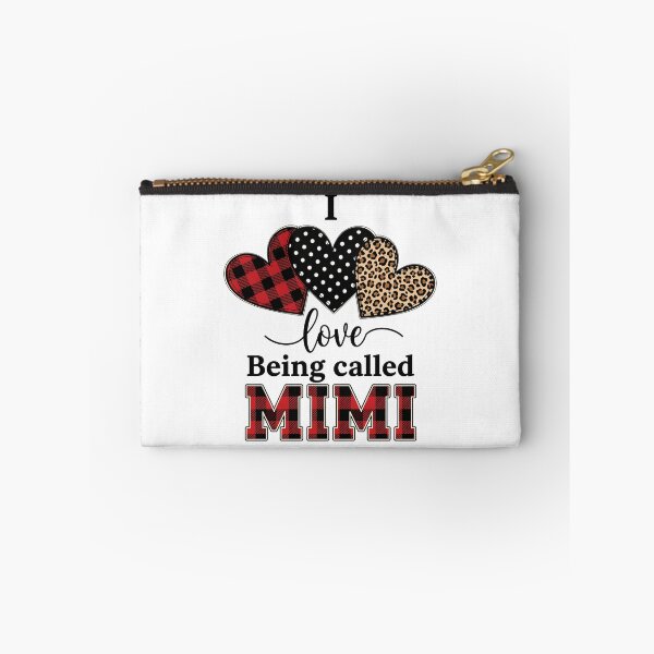 Item preview, I Love Being Mimi Red Plaid Leopard Christmas Valentine Mimi designed and sold by OlakunleOloroz.