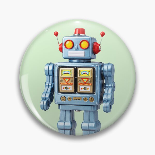 Item preview, Classic Tin Robot — Clockwork Companion designed and sold by TheWonkyEaselCo.