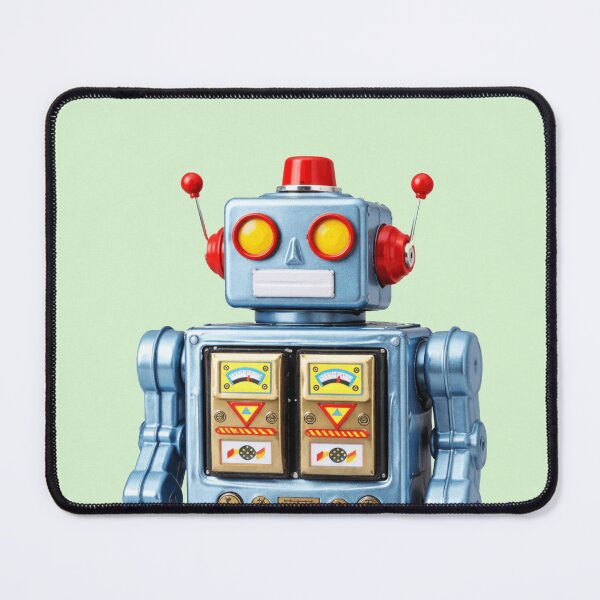 Item preview, Classic Tin Robot — Clockwork Companion designed and sold by TheWonkyEaselCo.