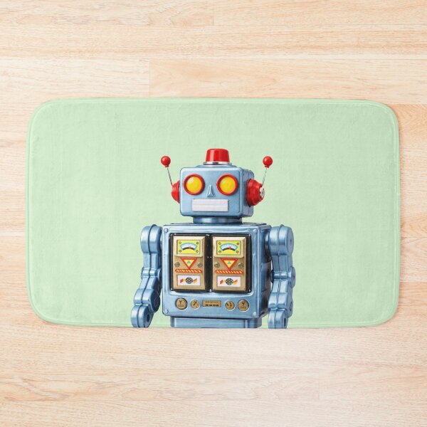 Item preview, Classic Tin Robot — Clockwork Companion designed and sold by TheWonkyEaselCo.