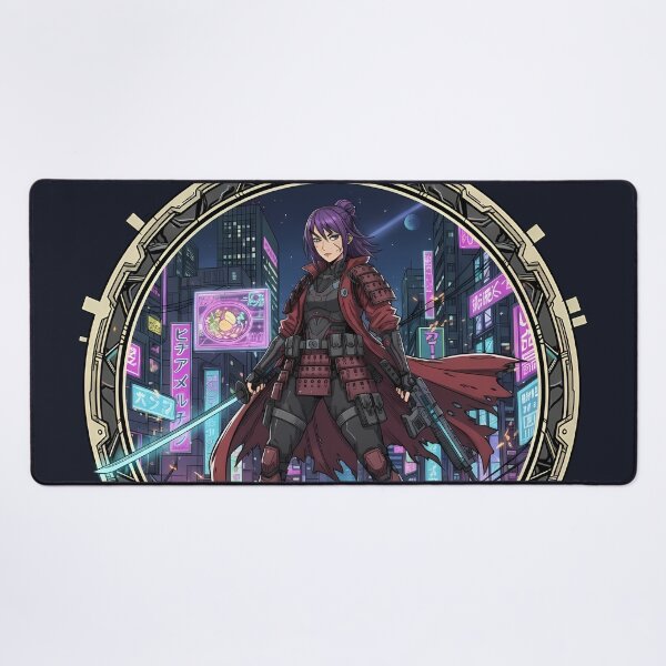 Item preview, Techno-Shaman Cyberpunk Mage Art designed and sold by Ekracreatives.