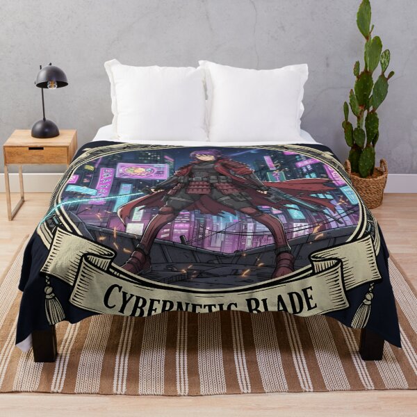 Item preview, Techno-Shaman Cyberpunk Mage Art designed and sold by Ekracreatives.