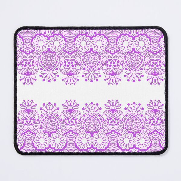 Item preview, Seamless Purple Floral Lace Ornamental Pattern designed and sold by NUSUSDREAM.