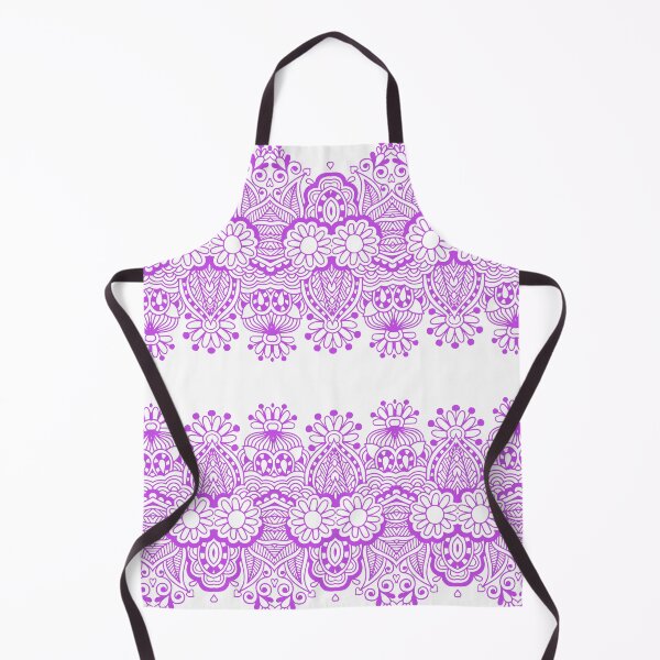 Item preview, Seamless Purple Floral Lace Ornamental Pattern designed and sold by NUSUSDREAM.