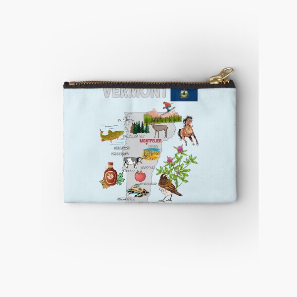 Item preview, Vermont State Map, Nature & Heritage Illustration designed and sold by mashmosh.