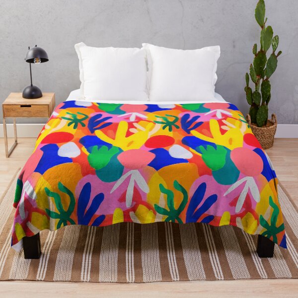 Item preview, Matisse Style Collages Pattern Colorful Optimistic designed and sold by ikidyounot.