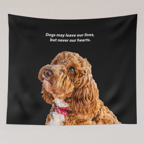 Item preview, Dogs may leave our lives, but never our hearts. 2 designed and sold by Paul Thompson Photography.