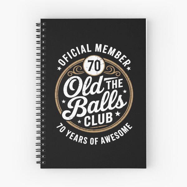 Item preview, Old Balls Club 70 Years of Awesome 70th birthday designed and sold by joyouartArt.