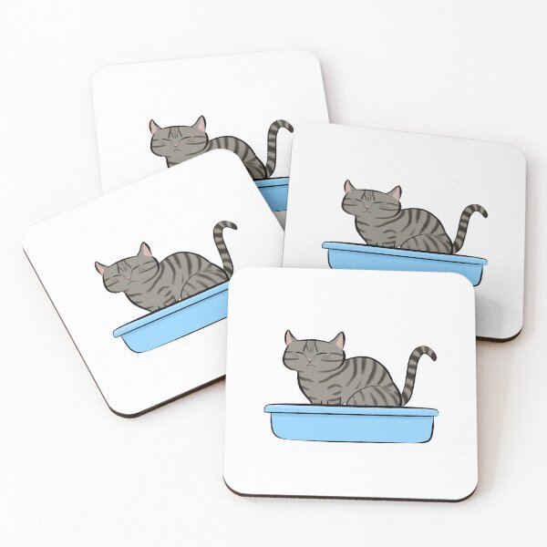 Item preview, Kitty Litter - Tabby Cat designed and sold by Tessa Draws Stoof.