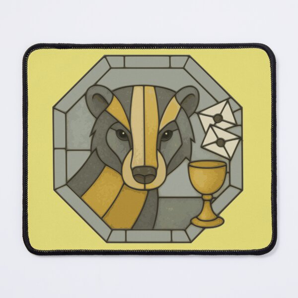 Item preview, Huffle House Wizard World stained glass Harry P Badger designed and sold by September17th.