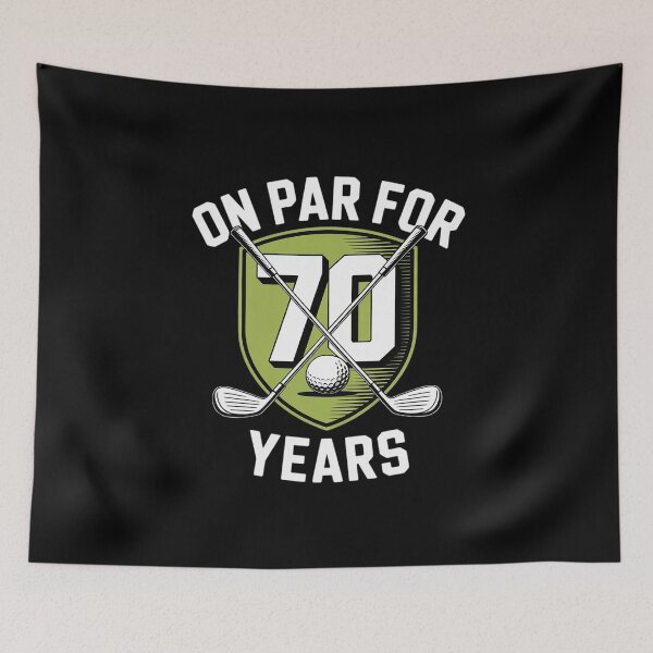 Item preview, On Par For 70 Years Cool 70th Birthday Golfing Golfer Men designed and sold by joyouartArt.