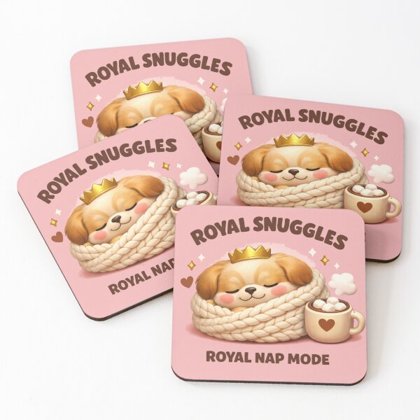 Item preview, Royal Snuggles Pekingese – Royal Nap Mode Cozy Dog Mom Tee designed and sold by dogmomtees.