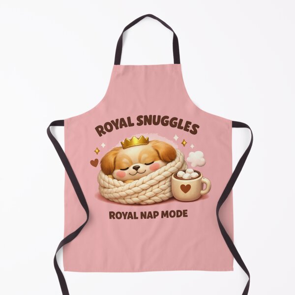 Item preview, Royal Snuggles Pekingese – Royal Nap Mode Cozy Dog Mom Tee designed and sold by dogmomtees.