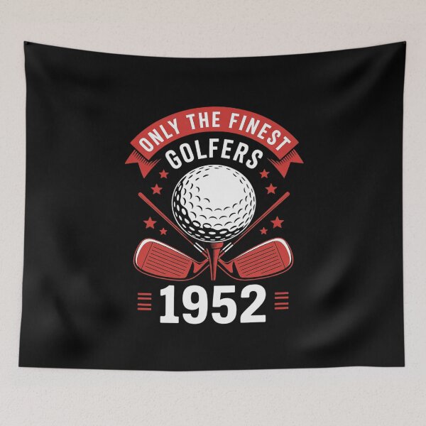 Item preview, Only The Finest Golfers Are Born In 1952 Birthday Party Game designed and sold by joyouartArt.