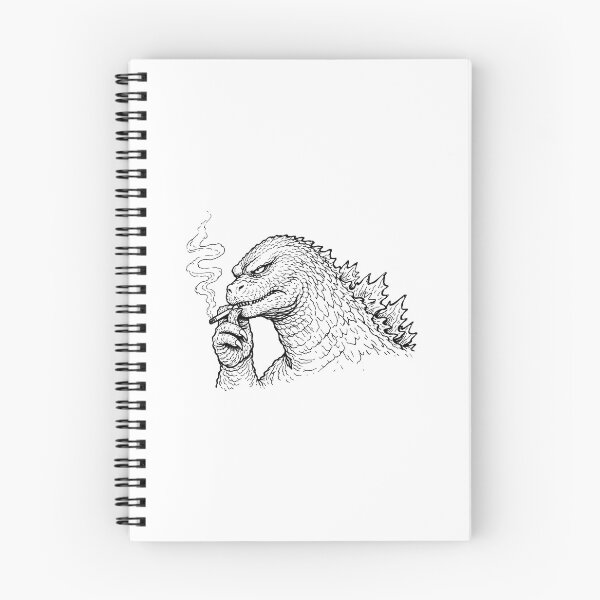 Item preview, Godzilla takes a drag designed and sold by ChickenFund.