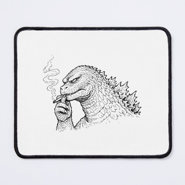 Item preview, Godzilla takes a drag designed and sold by ChickenFund.
