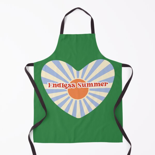 Item preview, Endless Summer Retro Sun Heart designed and sold by Tato's.
