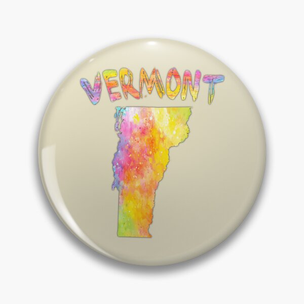 Item preview, Vermont State Map Watercolor Artistic Silhouette designed and sold by mashmosh.
