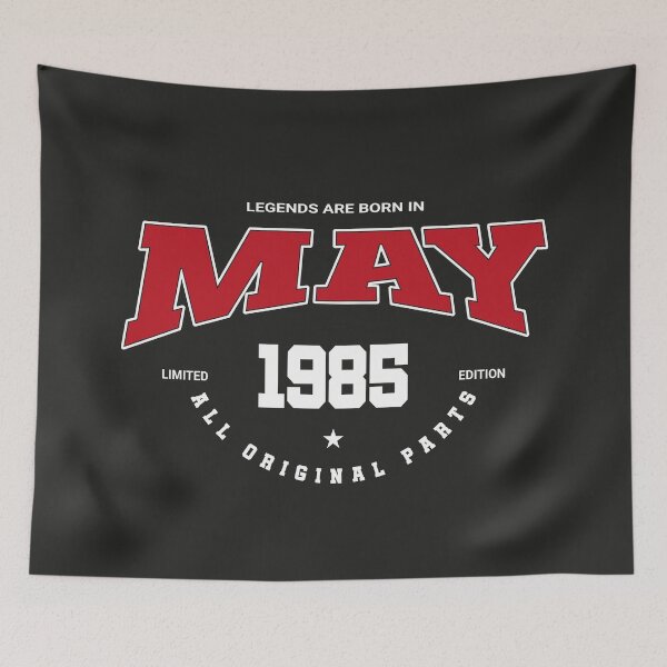 Item preview, May legends 1985 designed and sold by HB Shirts.