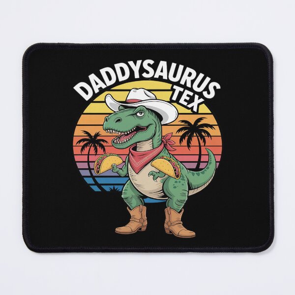 Item preview, Funny Daddysaurus Tex with Tacos designed and sold by HORIZBoutique.