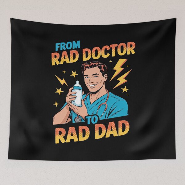 Item preview, Funny Doctor Dad From Rad Doctor To Rad Dad designed and sold by HORIZBoutique.