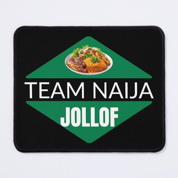 Item preview, Team Naija Jollof Rice Shirt | Nigerian Food Pride African Cuisine Tee designed and sold by HyzoArt.