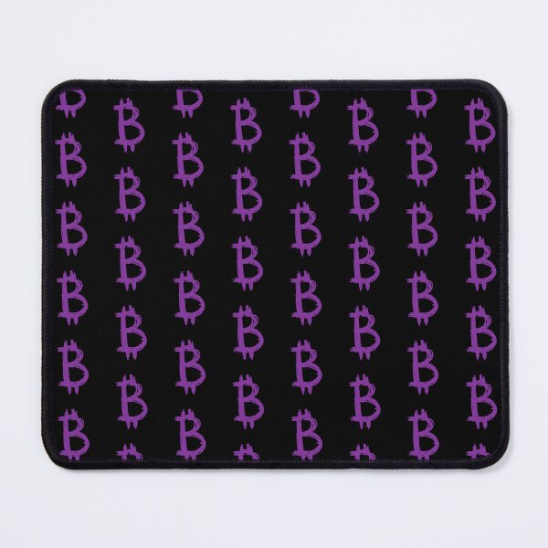 Item preview, Bitcoin Icon Doodle Purple designed and sold by CyberRex.
