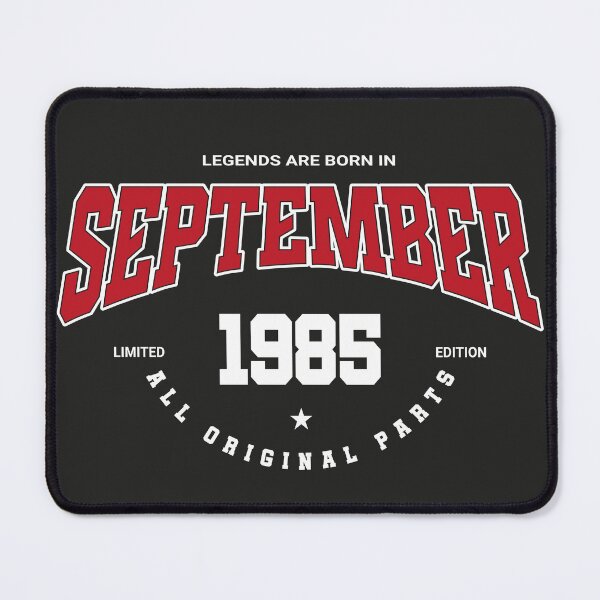 Item preview, September legends 1985 designed and sold by HB Shirts.