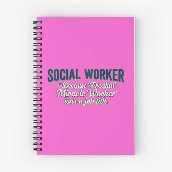 Item preview, Social Worker Because Freakin Miracle Worker Isn't A Job Title designed and sold by RealVibeVault.