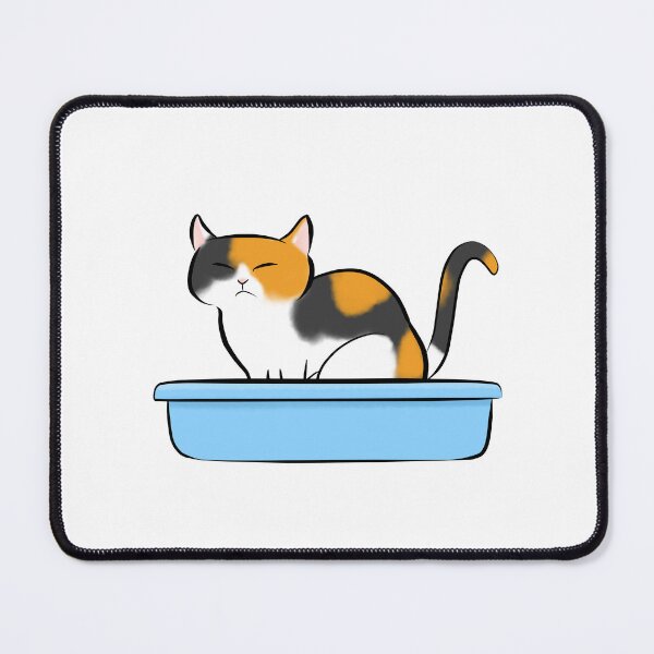 Item preview, Kitty Litter - Calico Cat designed and sold by Tessa Draws Stoof.