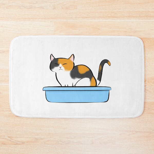 Item preview, Kitty Litter - Calico Cat designed and sold by Tessa Draws Stoof.