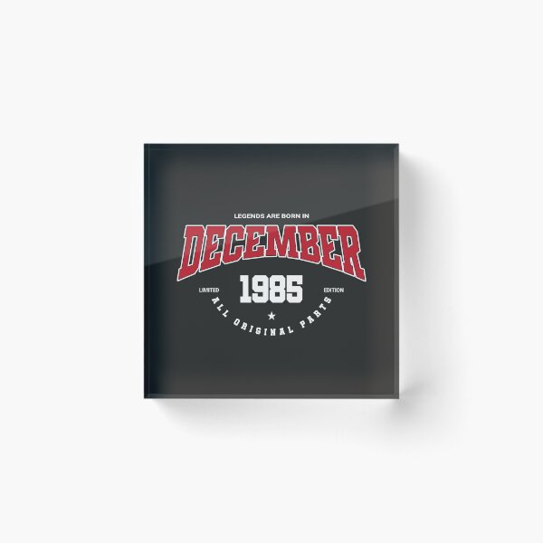 Item preview, December legends 1985 designed and sold by HB Shirts.
