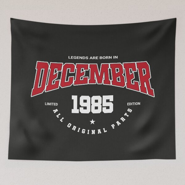 Item preview, December legends 1985 designed and sold by HB Shirts.