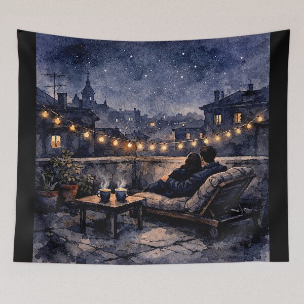 Item preview, Urban Serenity Through the Rooftop#4 designed and sold by Helios Be. Lavsh.