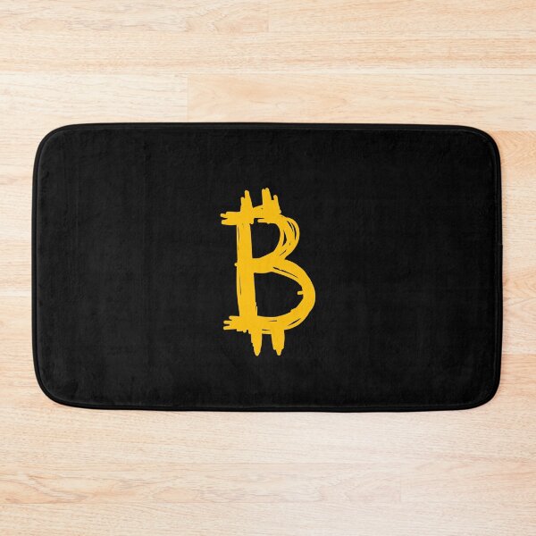 Item preview, Bitcoin Icon Doodle Yellow designed and sold by CyberRex.