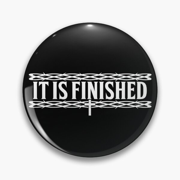 Item preview, "It is Finished" - Jesus | Crown of Thorns | Christianity  designed and sold by ProdbyNiECO.