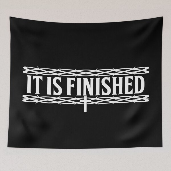 Item preview, "It is Finished" - Jesus | Crown of Thorns | Christianity  designed and sold by ProdbyNiECO.