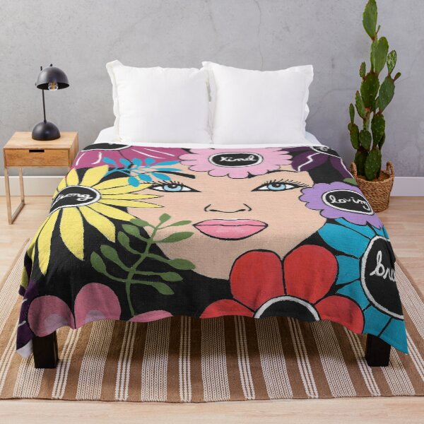 Item preview, Beautiful Woman Empowerment Floral Sayings designed and sold by Sartoris Art.