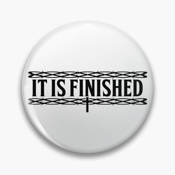 Item preview, "It is Finished" - Jesus | Crown of Thorns | Christianity  designed and sold by ProdbyNiECO.