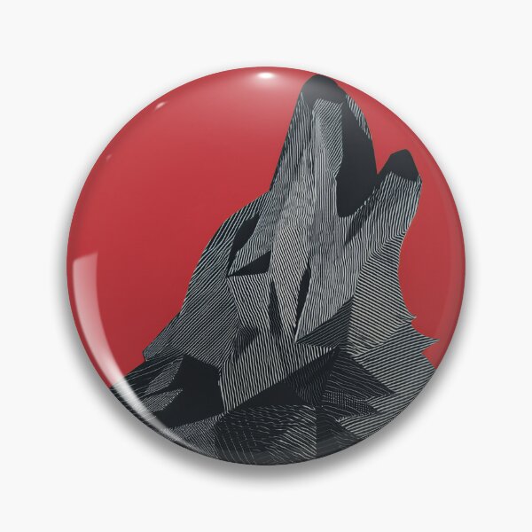Item preview, Fractured Howl – Geometric Wolf Spirit designed and sold by wolfgangrainer.