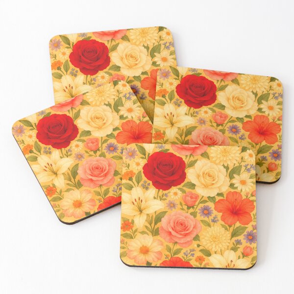 Item preview, Garden of Harmony – Watercolor Floral Medley designed and sold by meesub.