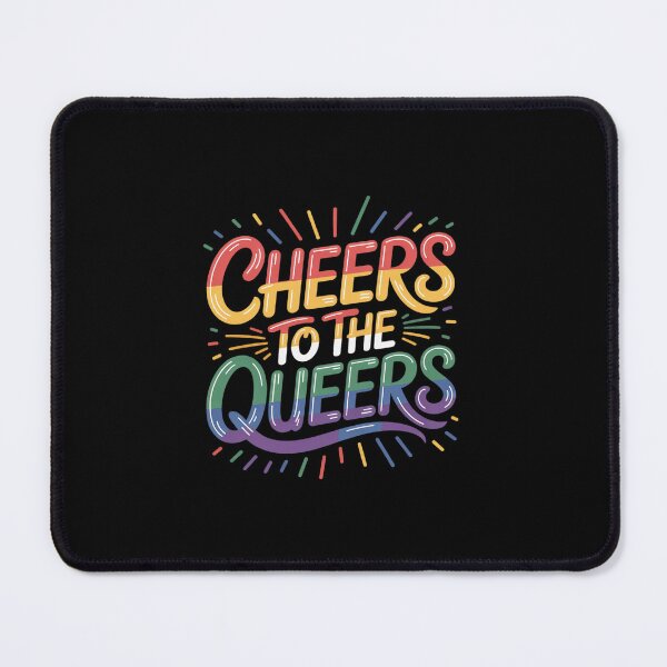 Item preview, Cheers To Queers LGBT Pride LGBTQ Gay Pride Queer Equality designed and sold by MarkLeedsArt.
