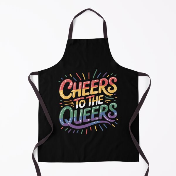 Item preview, Cheers To Queers LGBT Pride LGBTQ Gay Pride Queer Equality designed and sold by MarkLeedsArt.