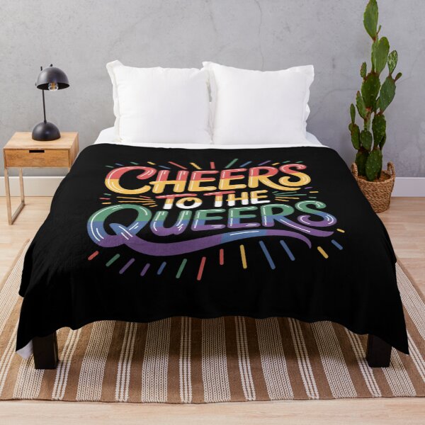 Item preview, Cheers To Queers LGBT Pride LGBTQ Gay Pride Queer Equality designed and sold by MarkLeedsArt.